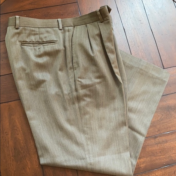 ralph lauren mens wool dress pants